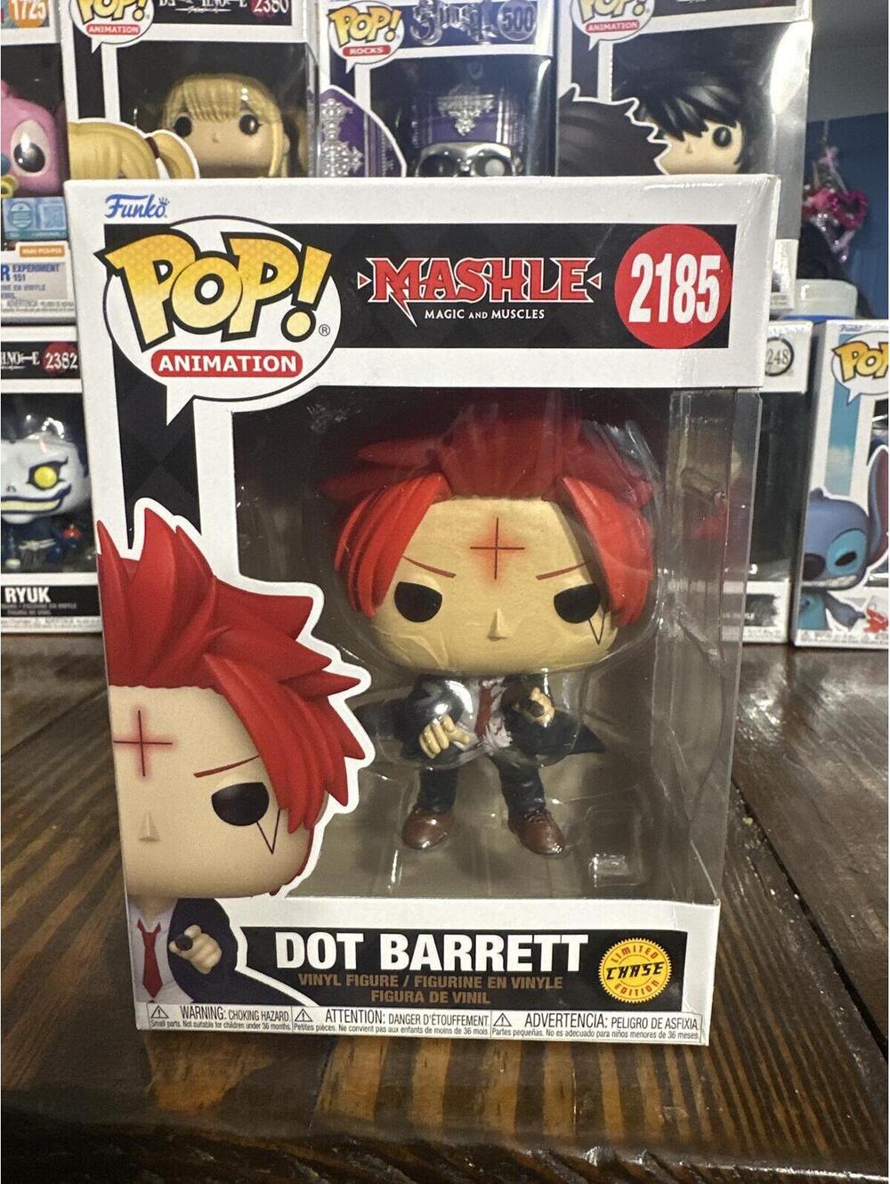 Funko POP! Animation Mashle: Magic and Muscles Dot Barrett Chase Vinyl Figure #-